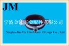 Galvanized 2 - 1 / 2 Inch Heavy Duty Rubber Pipe Clamp For Industry M8 / M10 Nut Connection