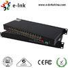 32 Channel CCTV Video Over Fiber Optic Converter , CCTV Analog To Ip Converter