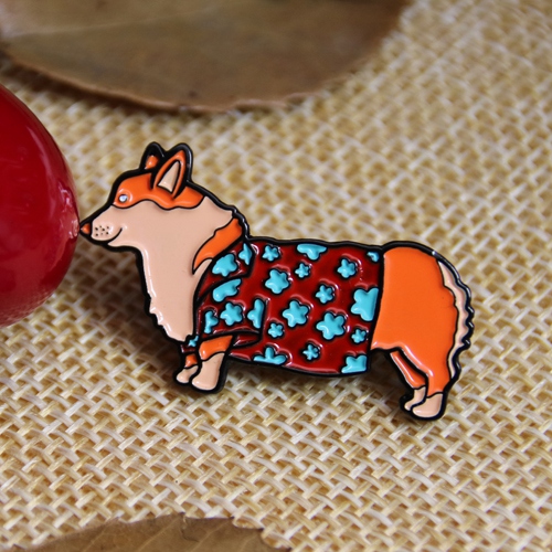 Label Pin for Dachshund