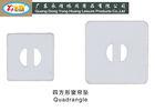 Square type Lead Curtain Weights , 5.5-10G lead weights for outdoor curtains