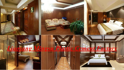 pvc wall panel used for hotels