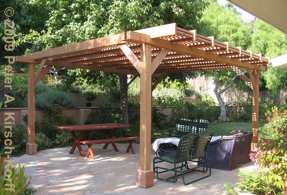 wooden garden gazebos