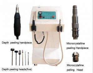 Crystal And Diamond Microdermabrasion Machine for Acne prone skin, Blackhead, Whitehead
