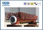 Steel Electrical Water Boiler Header Manifolds , Industrial Steam Boiler Parts High Pressure