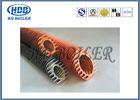 Steel Extruded Spiral Fin Tube Economizer For Heat Transfer / Air Cooler
