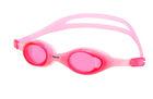 Pink Seal Silicone Swim Goggles , One Adjustable Size Mens Swimming Goggles
