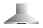 Commercial BBQ Hood baffle filter 1680cfm dual motors , Bbq Exhaust Hood