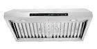 Square 36inch range hood baffle filter electronic control with dimmable lights