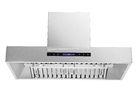 35W Square BBQ Hood 1680cfm , Commercial Exhaust Hood For Bbq ETL