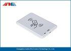 White HF USB RFID Reader For Passive RFID Tags Support Anti - Collision Algorithm