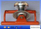 Abrasion Resistant Cable Pulling Pulley Lightweight Ground Cable Pulling Rollers