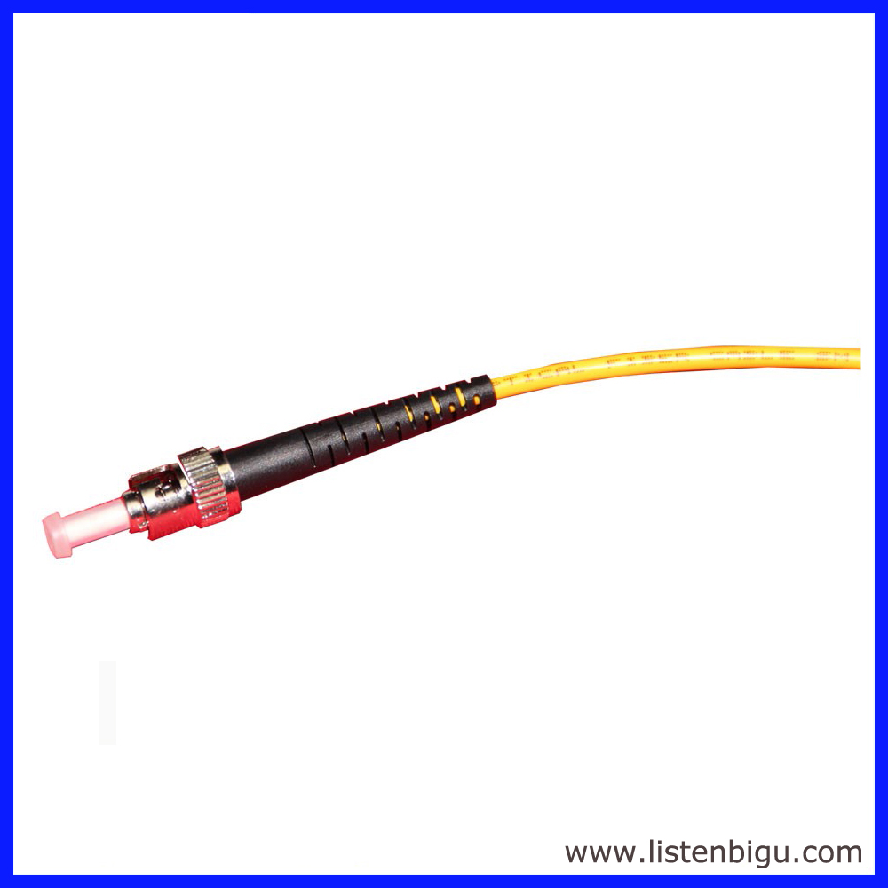 ST Simplex Patch Cord,ST Single-Mode Simlex Fiber Optic Patch Cord with good quality