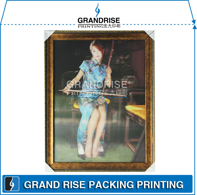 3D pictures,Changing pictures,3D posters  3D printing,lenticular plate