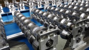Standing seam metal roof panel machine
