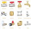 Low Pressure Steel Pipe Fittings , Pneumatic Brass Ball Valve With 100% CNAS Laboratory Test