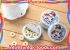 Delicious Chewy Milk Candy , Colorful Mint Candies With Cute Plastic Box
