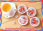 Custom Colorful Personalized Mints Candy Hole Shape With Plastic Sweet Box