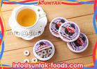 Plum Flavor Low Calorie Colorful Mint Candies Sour Sweet Sugar Free Hard Candy