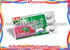 Colorful Vitamin C Candy In Hygienic Blister Pack , Fruit Flavor Calorie Free Candy