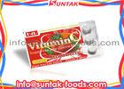 Functional Chewable Vitamin C Tablets , Sugar Free Confectionery Strawberry Sweets