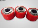 Colorful Polyurethane Roller Wheels , High Capacity Urethane Coated Rollers Wheels