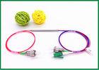 Fused Fiber Coupler 1x2 With LC/APC Connector  820nm Fttx Fiber Optic Splitters