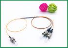 Single Mode Fused Fiber Coupler Coupling Ratio 20/80 , 2 To 1 Optical Splitter