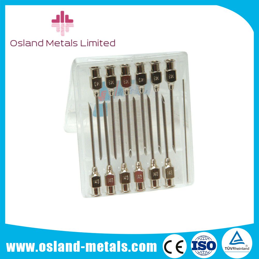 Stainless steel needles 14G