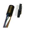 15 Circuits Separate Slip Ring Speed Up To 100 Rpm Continuous Pin Gold Plated Contact Materials