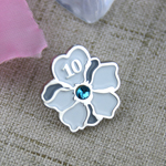 Soft Enamel Pins for Flower