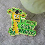 Soft Enamel Pins for Giraffe 
