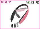 Sports Style Wireless Bluetooth In Ear Headphones Pink Color 20Hz~20KHz