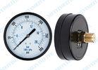Stainless Steel Pressure Gauge With brass material , back and bottom 3/8” 1/2” BSP, NPT, PT
