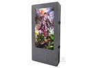 High Brightness Wall Mounted Digital Signage Player Waterproof LCD Display Outdoor