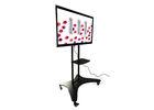 All In One PC Touch Screen Wall Mountable Digital Signage LCD Display With Movable Bracket