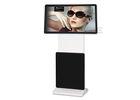 Free Standing Kiosk Touch Screen Rotatable Digital Advertising Screens