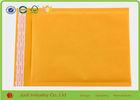 Gold Yellow 8  X 11 Inch Open End Bubble Pouch Bags , Different Size Kraft Mailing Bags