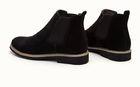 Rubber Outsole Mens Suede Desert Boots Genuine Leather Mens Casual Leather Boots