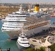Outdoor Decoration Costa Concordia Model , Cruise Ship Business Model