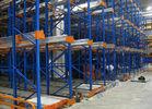 Freezers Radio Shuttle Racking 2 Aisles Heavy Load Industrial Pallet Racks Customized