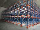 Channel Type Radio Shuttle Racking , High Density Warehouse Pallet Racking