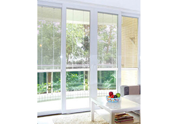 Electronic Control Blinds Closed Together To The Top 