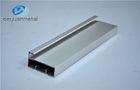 6063-T5 Silver Anodized Aluminum Profiles For Windows And Doors With Cutting