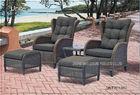 Comfortable Outdoor Rattan Chairs Patio Furniture Sets For Two Person