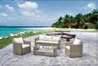 Outdoor Garden Patio Seating Sets PE Rattan / Wicker Deep Seating Furniture