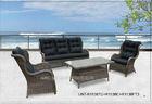 All Weather Popular Patio Seating Sets , Garden Outdoor Wicker Patio Furniture