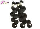 Lustrous 100 Real Human Hair Extensions Clip In , Cuticle In Same Direction