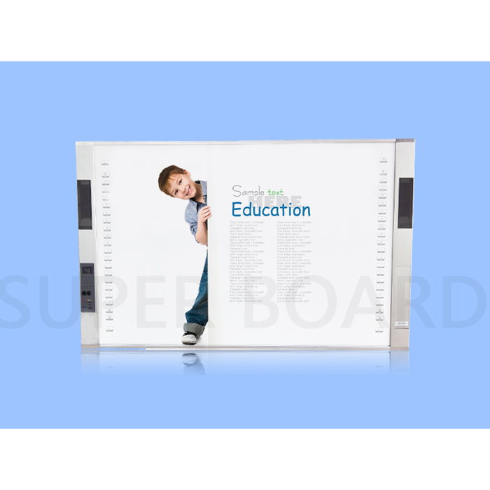 Super Board All-in-One Interactive Whiteboard  with visual presenter and Projector