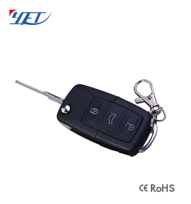 New Arrive 3 Buttons Car Remote Key Keyless Entry System Remote Control with Keyblade
