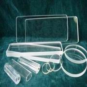 Frosted or Polished quartz plate of all size and shapes